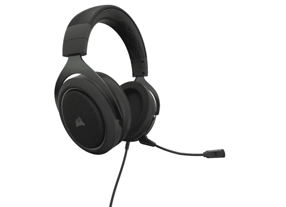 Acc. de jeux vidéo CORSAIR Casque Filaire HS50 Pro Stereo Noir Vert PS4