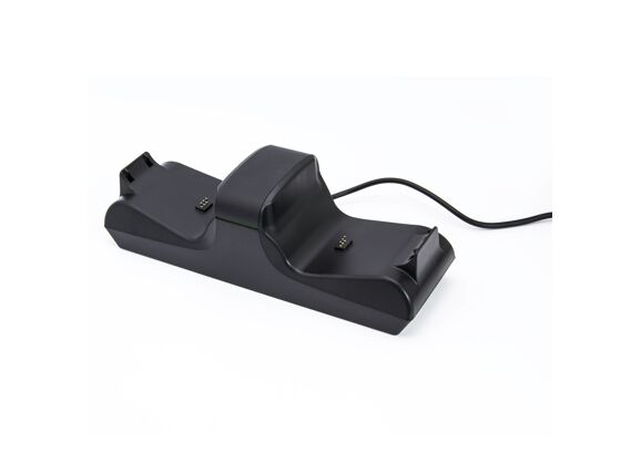 Image Acc. de jeux vidéo UNDER CONTROL Double Station De Charge Filaire Noir + 2 Batteries Manettes Xbox One