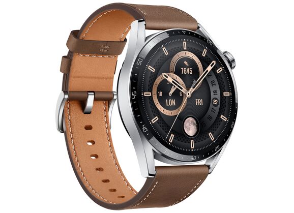 Image Montre connectée HUAWEI Watch GT 2 Pro Classic Cuir Marron 44 mm