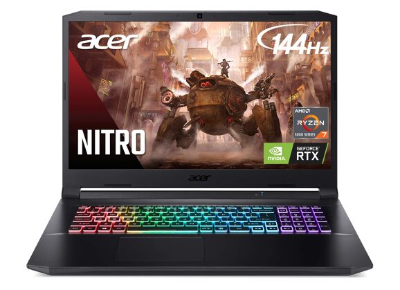 Ordinateurs portables ACER Nitro AN517-41 AMD Ryzen 5 16 Go RAM 250 Go HDD 512 Go SSD 17.3