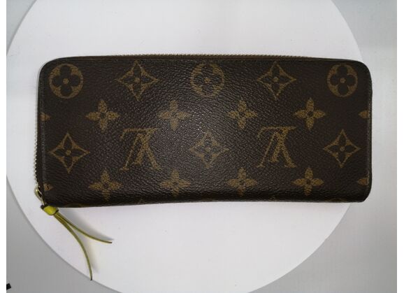 Portefeuille LOUIS VUITTON Zippy Cuir Monogram marron