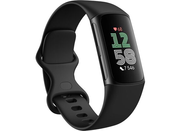 Image Montre connectée FITBIT Charge 5 Caoutchouc Noir 25.4 mm