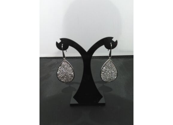 Image Boucles d'oreilles Acier Strass