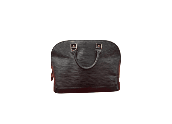 Image Sac à main LOUIS VUITTON Alma Porté main Cuir épi Noir