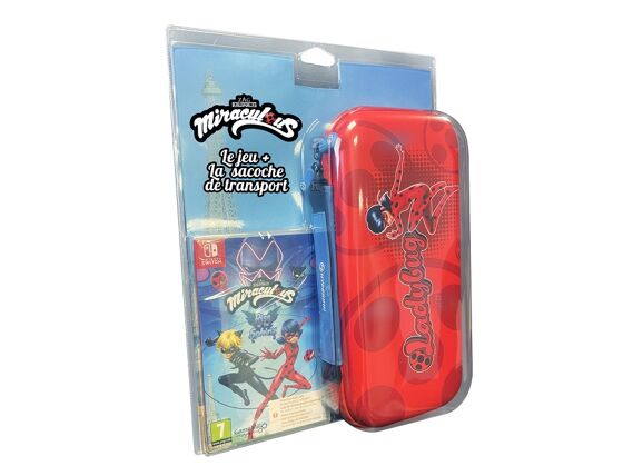 Image Jeux Vidéo Bundle Sacoche + Miraculous (Code in a Box) (SWITCH)