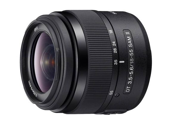 Image Objectif photo SONY DT 18-55mm f/3.5-5.6 SAM II (SAL18552) Monture Sony