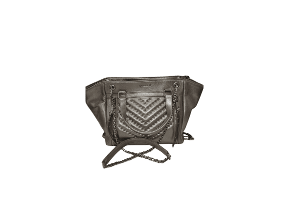 Image Sac à main IKKS Porté épaule Cuir Gris