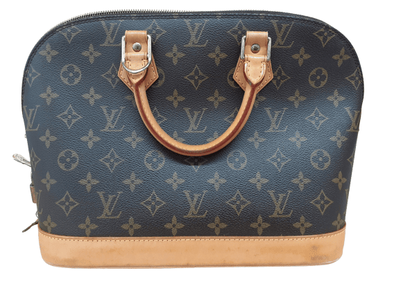 Image Sac à main LOUIS VUITTON Alma Porté main Cuir Monogram