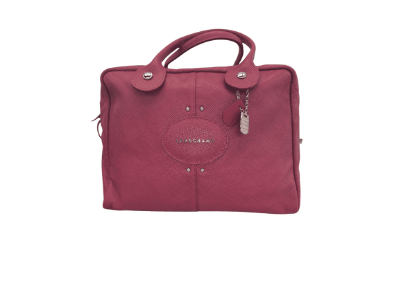 Image Sac à main LONGCHAMP Porté main Cuir Prune