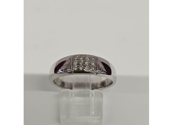 Bague Or blanc Diamant