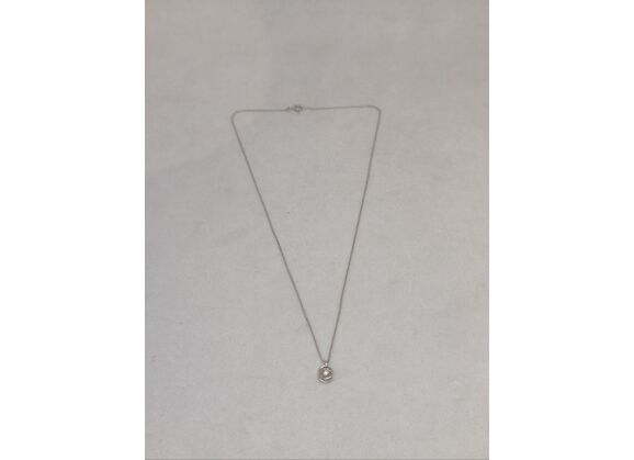 Collier Or blanc Diamant
