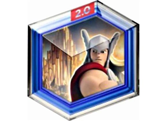 Image Acc. de jeux vidéo DISNEY Figurine Sans fil Pouvoir Infinity Disque 2.0 Marvel Thor Bleu PS3