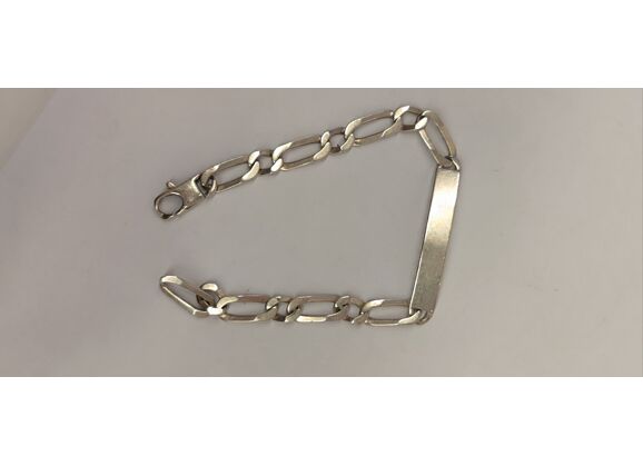 Image Bracelet Gourmette Argent